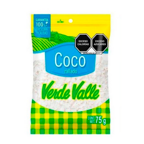 Coco rallado verde valle 75 gr