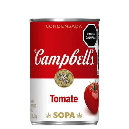 Crema de tomate campbells 430gr pza