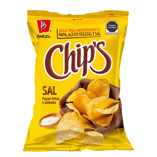 Chip's sal barcel 170 gr pza