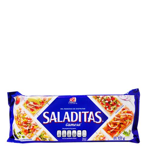 Galletas saladitas gamesa 137 gr