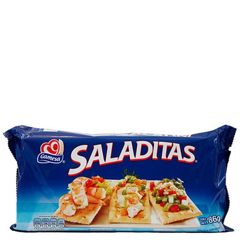 Galletas saladitas gamesa 186 gr pza
