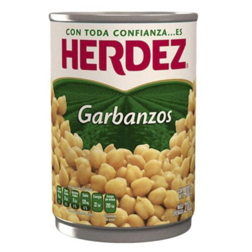 Garbanzo natural herdez 400 gr pza