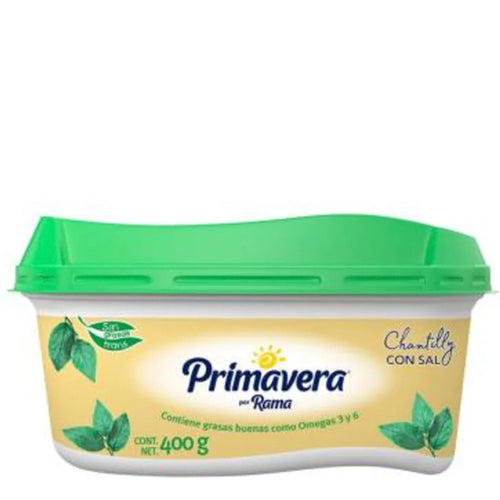 Margarina primavera chantilly 400 gr pza