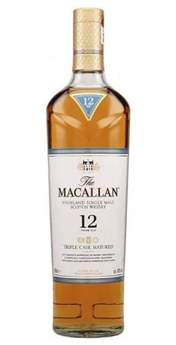 Whisky the macallan 12 años 750 ml pza