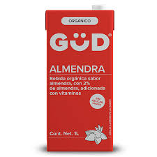 LECHE DE ALMENDRA ORGANICA GUD 1LT