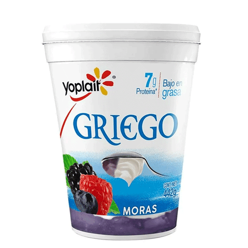 Yoghurt griego moras yoplait 442gr