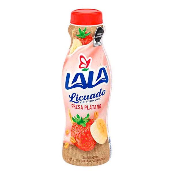 Yogurt licuado fres-pla-cer lala 440gr