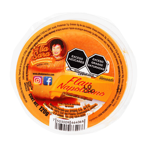 Flan napolitano tia sara 120gr