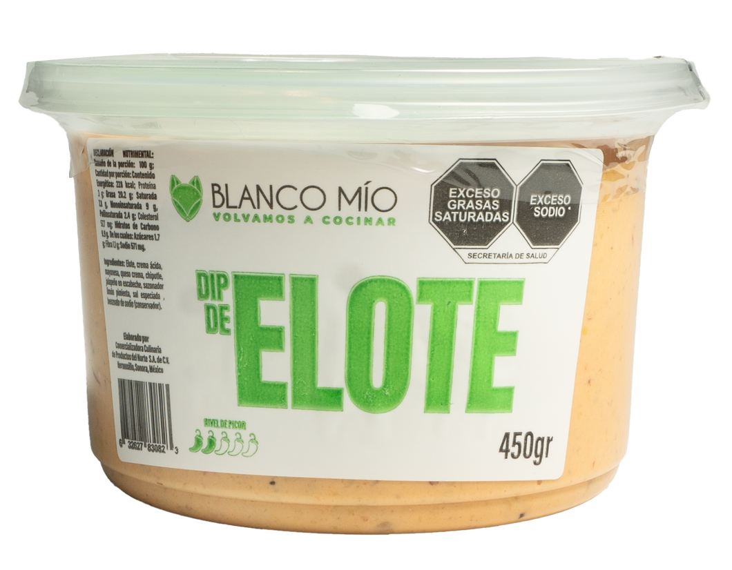 Dip de elote blanco mío 450 gr