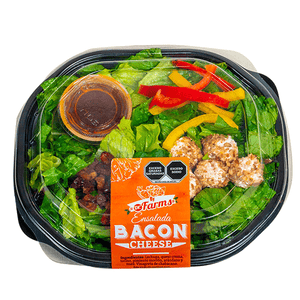 Ensalada bacon cheese dr farms pza