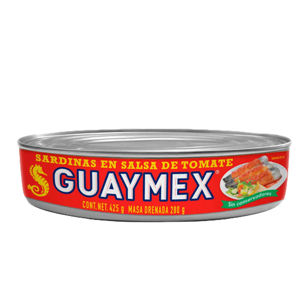Sardinas Ovalada En Salsa De Tomate Guaymex 425 Gr