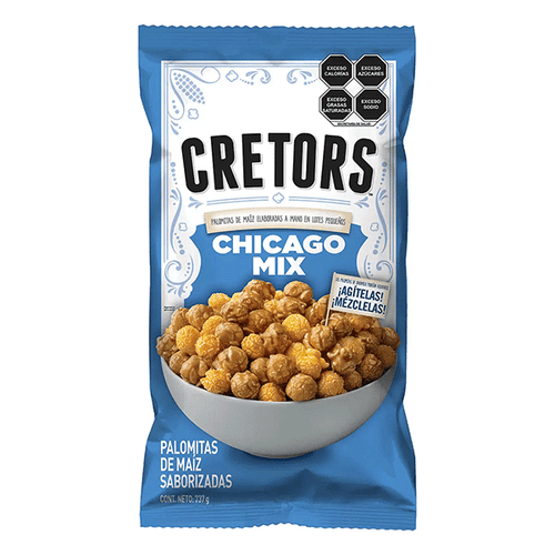 Cretors palomitas con caramelo y queso 737gr