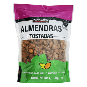 Almendras tostadas kirkland 1.13kg