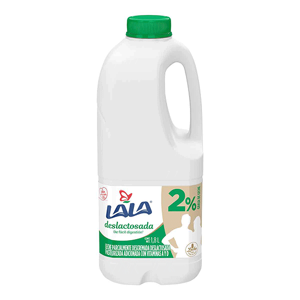 Leche past. deslact. 2% 1.8lt