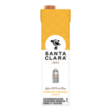 Leche santa clara deslactosada light 1lt UHT