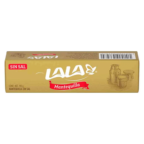 Mantequilla lala barra 90 gr pza