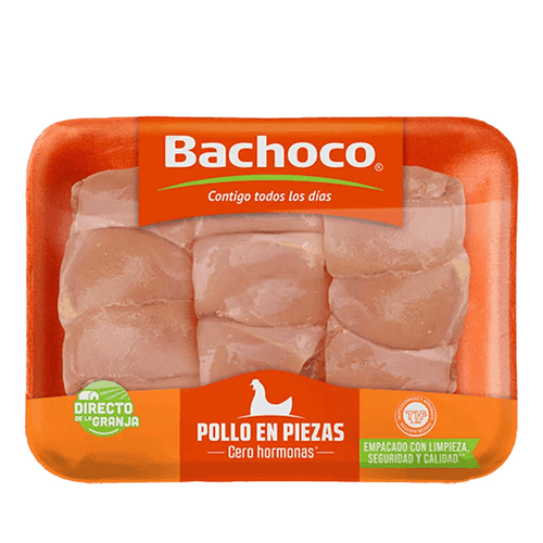 Muslo de pollo sin hueso bachoco kg