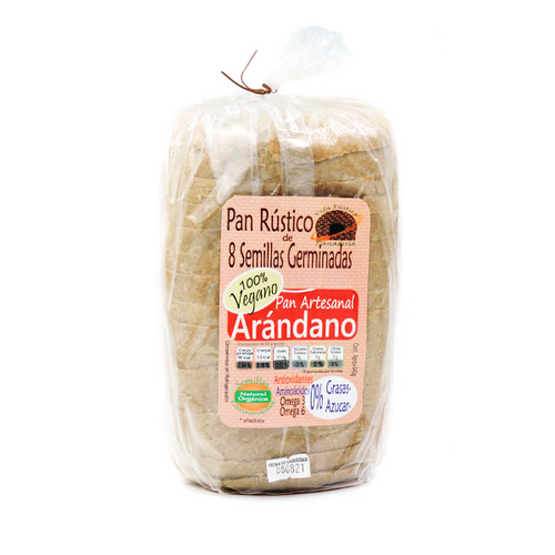 Pan rustico sem. germinadas arándano vida rustica