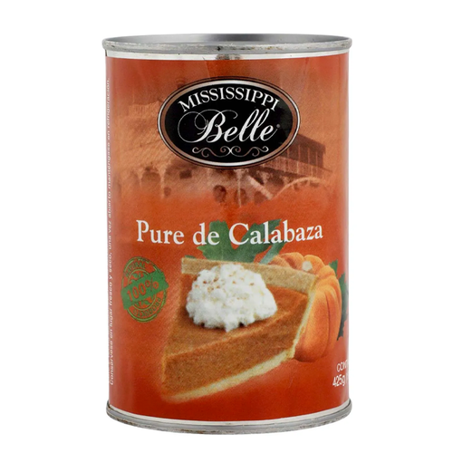 Pure de calabaza mississipi belle 425gr