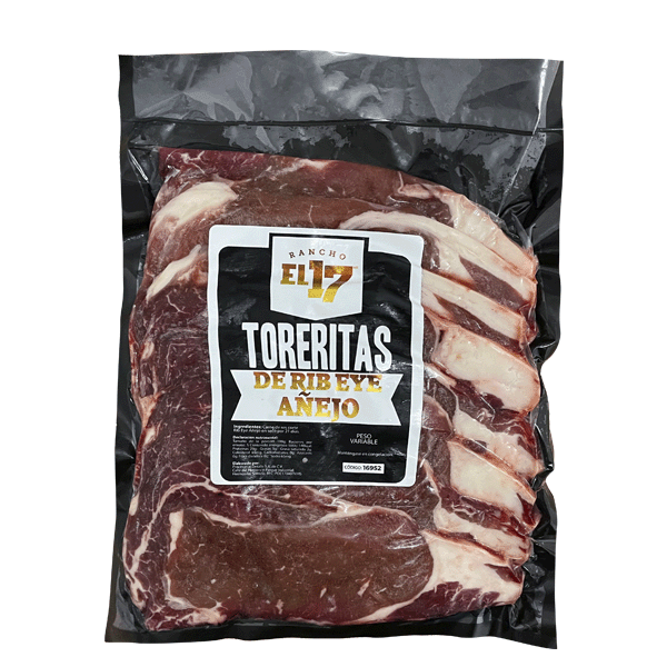 Toreritas de rib eye añejo