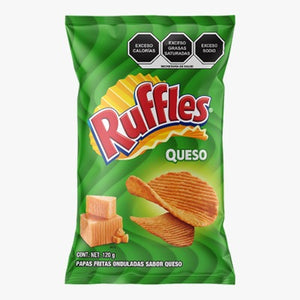 Ruffles queso 120gr pza