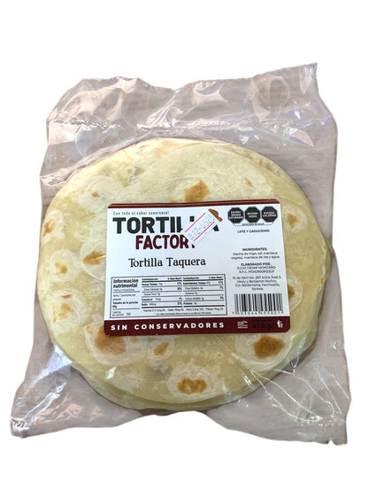 Tortilla Taquera Tortilla Factory 450gr