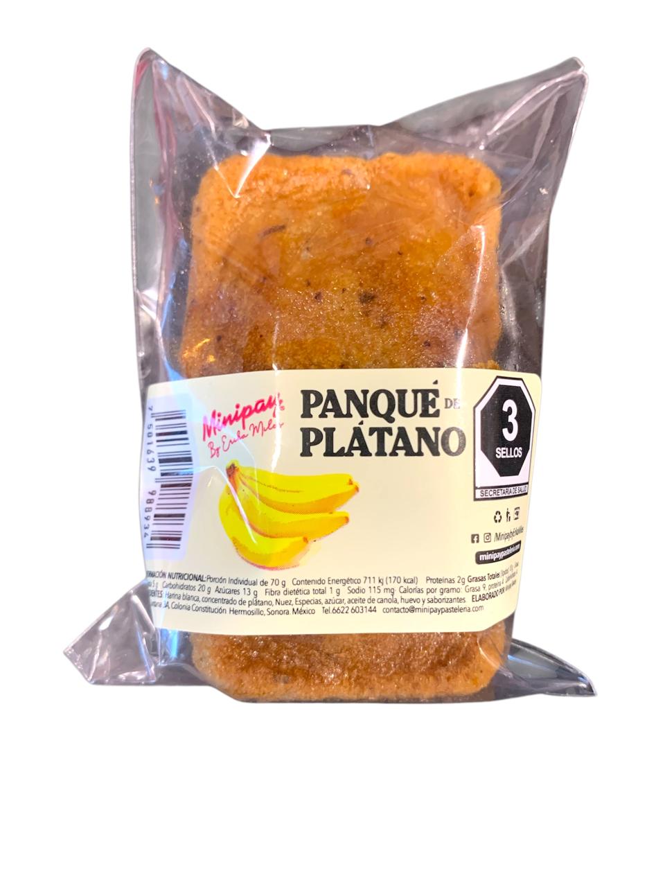 Panque Minipay de Platano