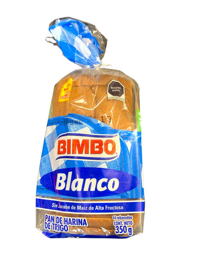 Pan Blanco Bimbo Chico 350gr