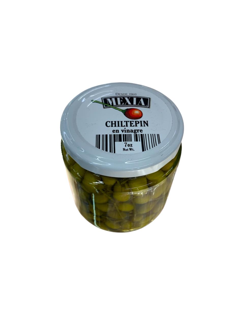 Chiltepin en Vinagre Mexia 7 Oz