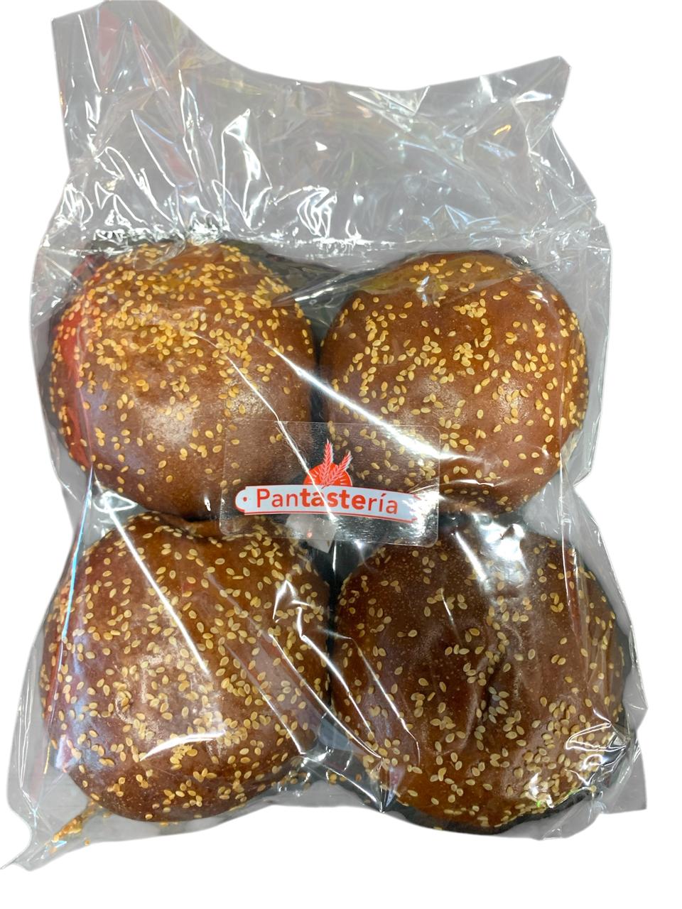 Pan Hamburguesa C/4 Pzas Pantasteria