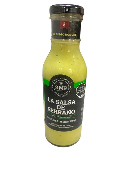Salsa Chile Serrano SMP 355ml