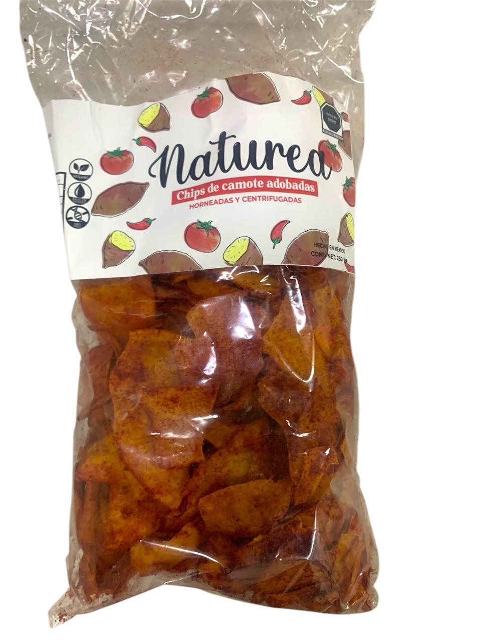 Chips Camote Adobado Naturea 250gr