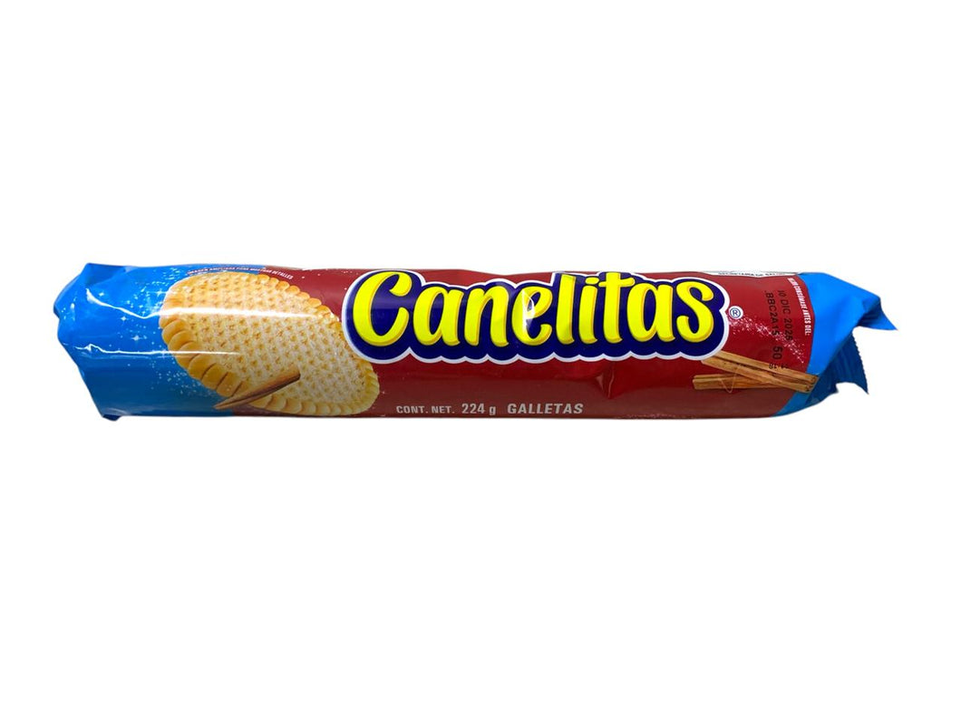 Galletas Canelitas Tubo Marinela 224gr