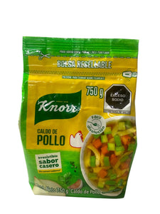 Caldo de Pollo Knorr Suiza 750gr