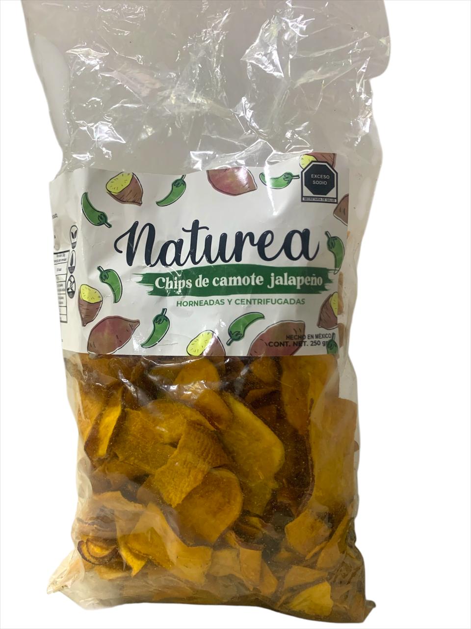 Chips de Camote sabor Jalapeño Naturea