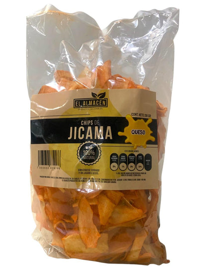 Chips de Jícama sabor Queso el Almacén 250gr