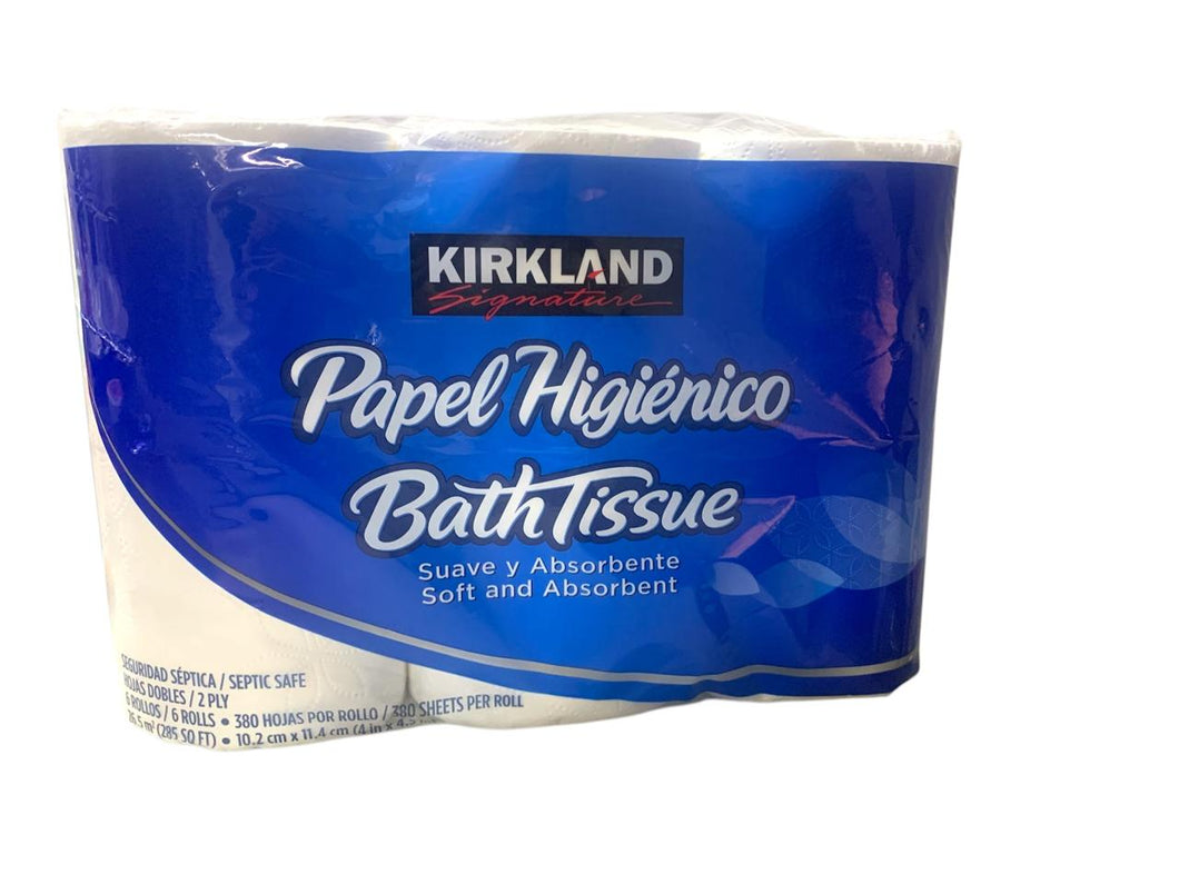 Papel Higiénico Kirkland 6 Pza