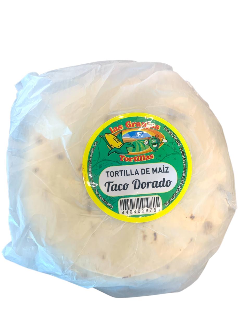 Tortilla P/Taco Dorado las Granjas 26 Pzas