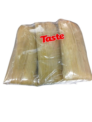 Tamales de Elote con Chile Verde 3 Pzas
