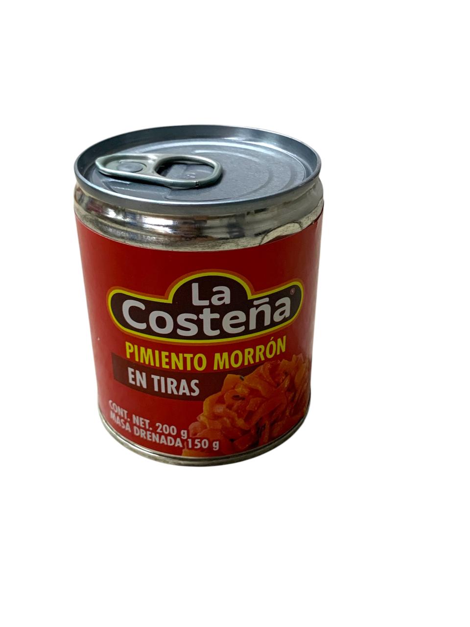 Pimiento Morrón en Tiras la Costeña 200gr