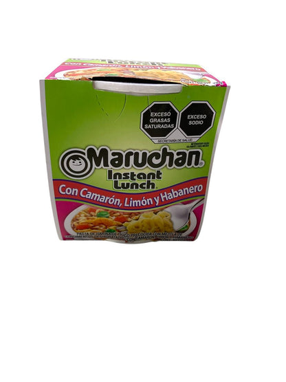 Sopa Maruchan Camarón con Limón y Habanero