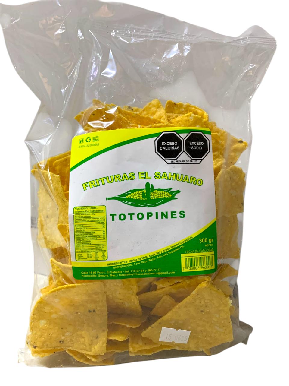 Totopines el Sahuaro 300gr