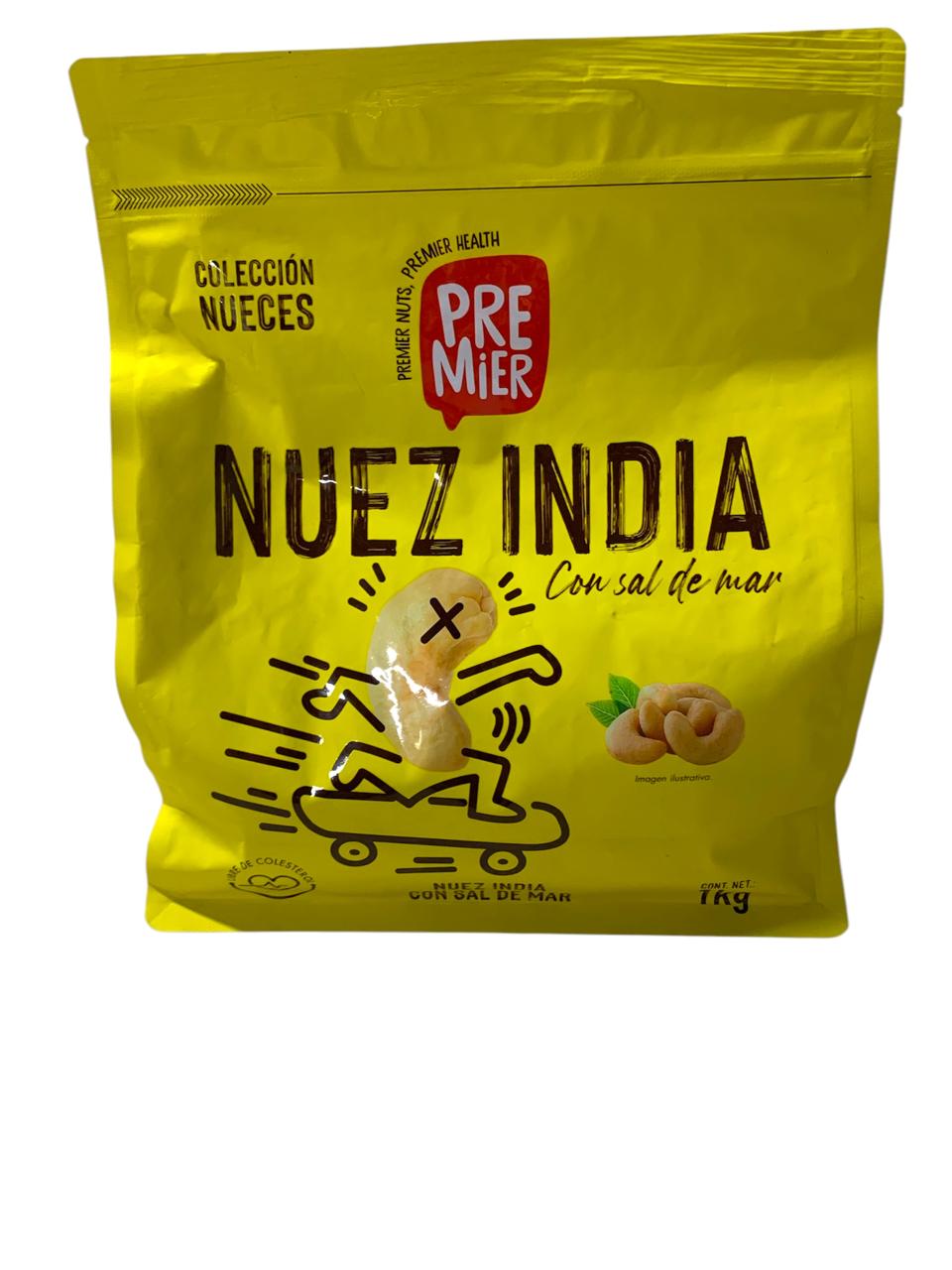 Nuez de la India con Sal de Mar Premier 1kg
