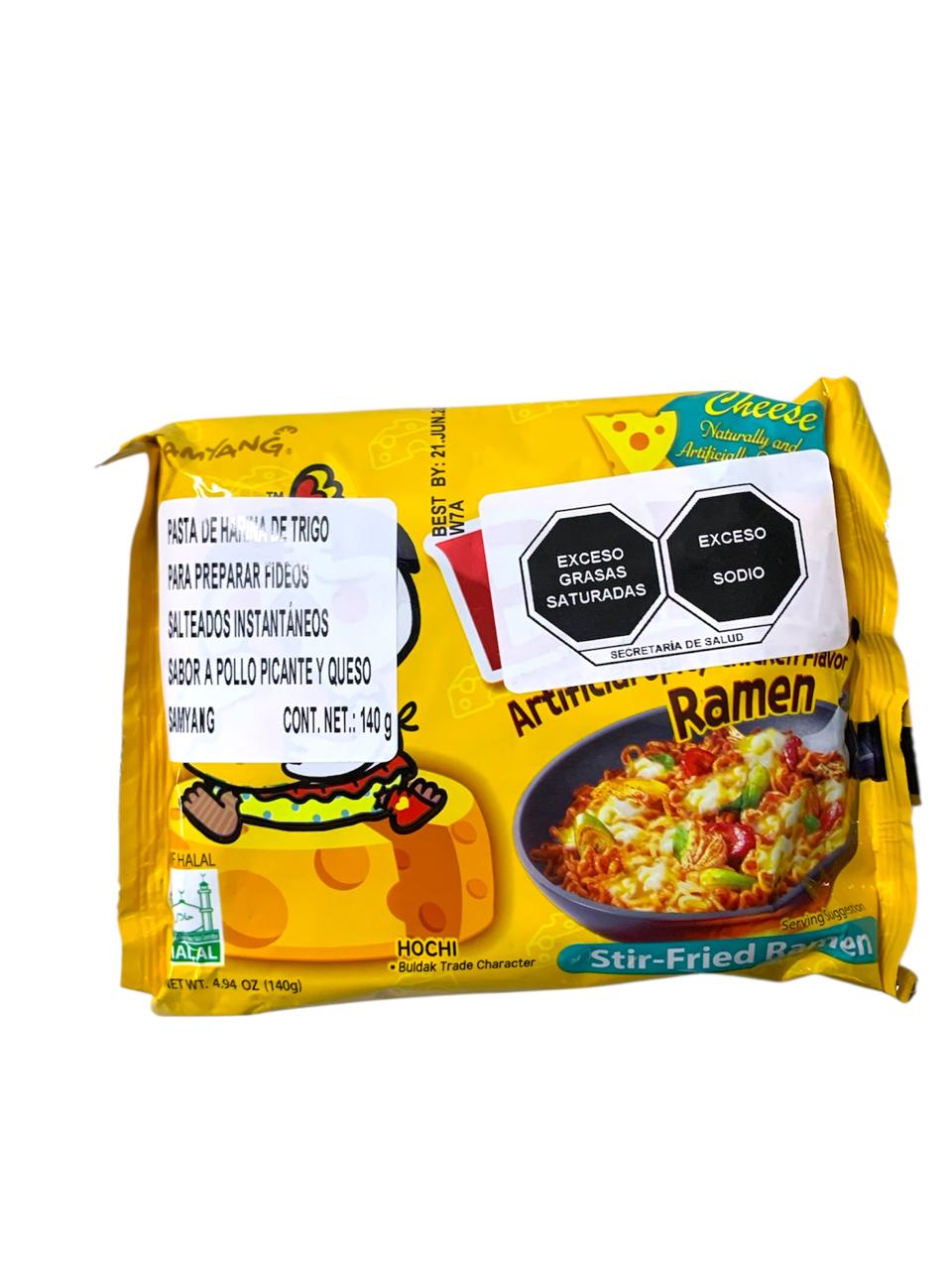 Ramen Queso Picante Buldak 135gr