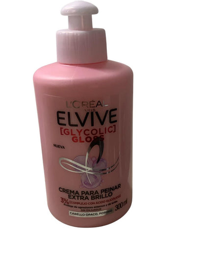 Crema para Peinar Glycolic Gloss Elvive 300ml