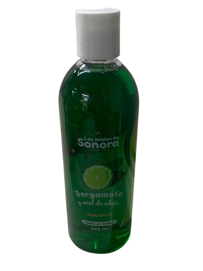 Shampo con Bergamota las Mieles de Sonora 500ml