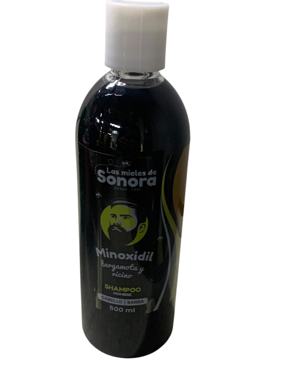 Shampo con Minoxidil para Caballero Las Mieles de Sonora 500ml