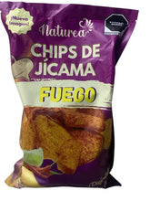 Cargar imagen en el visor de la galería, Chips de Jicama Sabor Fuego Naturea 250 Gr