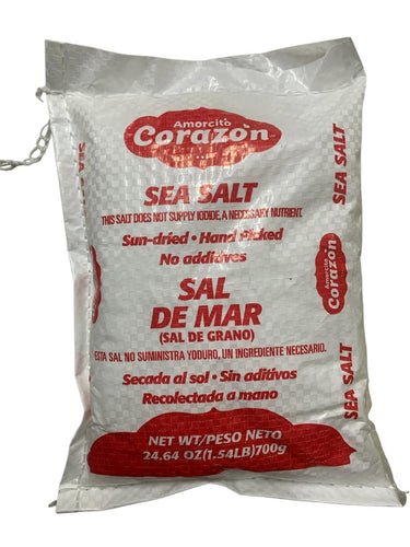 Sal de Mar en Grano Amorcito Corazón 700 Gr