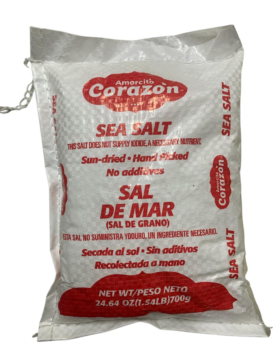Sal de Mar en Grano Amorcito Corazón 700 Gr